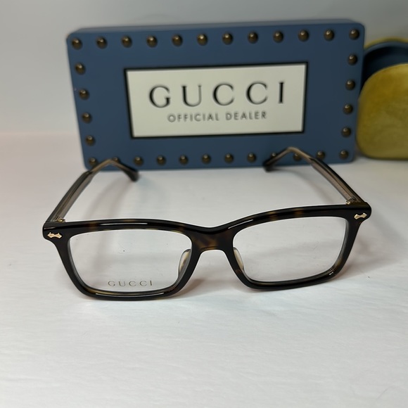 Gucci Men's Eyeglasses GG0191OA GG/0191/OA Full Rim Optical Frame - Picture 6 of 13